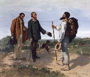 Gustave Courbet The Meeting oil painting reproduction